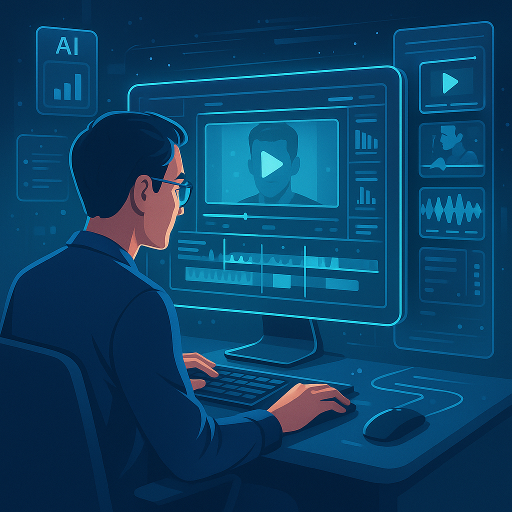 Como usar ia para editar vídeos sozinho